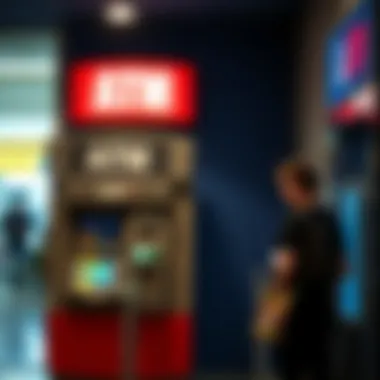 Comparison chart of ATM check cashing vs traditional bank services