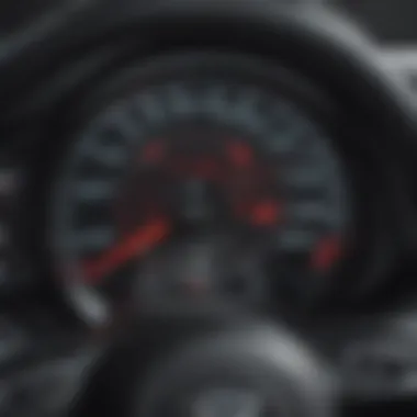Importance of Vehicle Safety Ratings in Insurance Safety ratings displayed on a dashboard