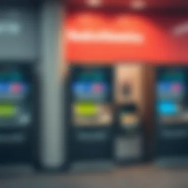 Illustration of security measures at Bank of America ATMs