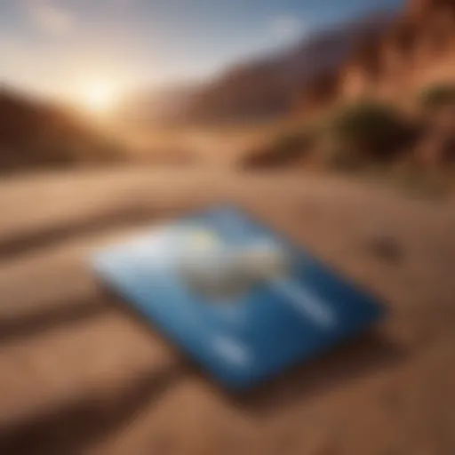 Chase Sapphire Reserve credit card on a travel-themed background