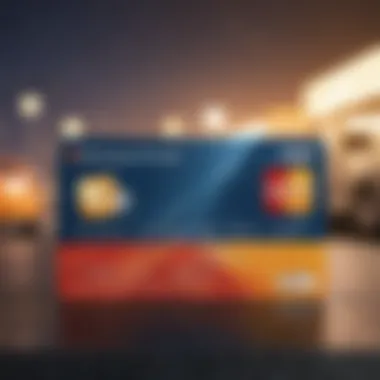 A graphic illustrating the rewards structure of the Citi Fuel Rewards Card with fuel-related icons.