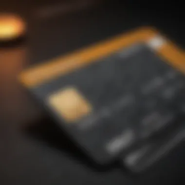 Credit card showcasing Priority Pass features