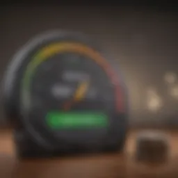 Credit score improvement concept