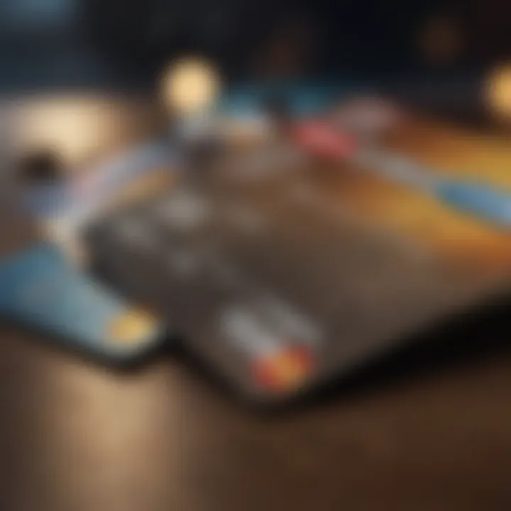 A variety of credit cards showing different rewards and benefits