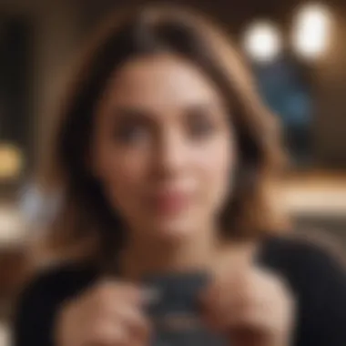 Lifestyle Benefits Unveiled Lifestyle depiction of the benefits of having a black credit card