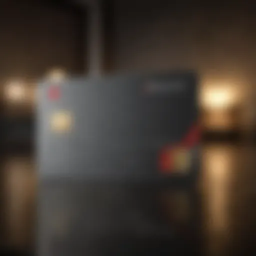 Marriott Rewards Credit Card showcasing its elegant design