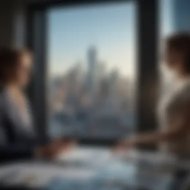Analyzing Rewards and Benefits A financial planner analyzing rewards and benefits offered by the American Express Skyline.