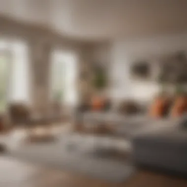 Home Stability and Comfort A serene home environment symbolizing stability and comfort