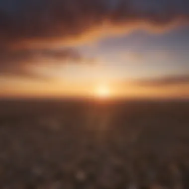 Breathtaking Sunset over Nampa Scenic view of Nampa, Idaho skyline at sunset