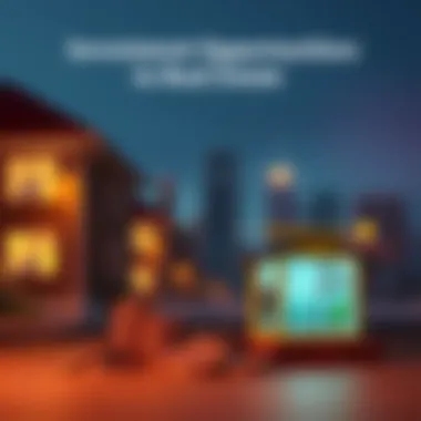 Investment Opportunities in Real Estate Infographic depicting investment opportunities in real estate