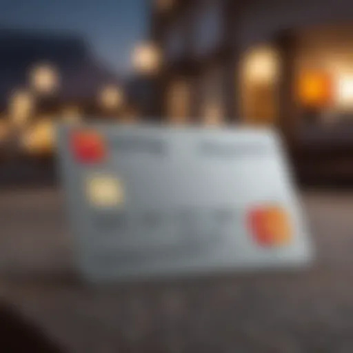 An overview of the IHG Travel Credit Card design with key features highlighted.