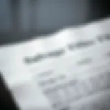 Detailed view of a salvage title document