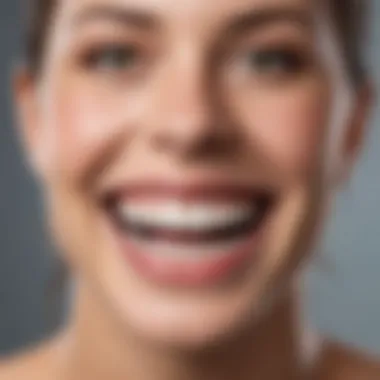 A smiling individual showcasing their straightened teeth after orthodontic treatment.