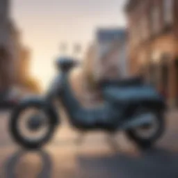 A detailed illustration of moped insurance coverage options.