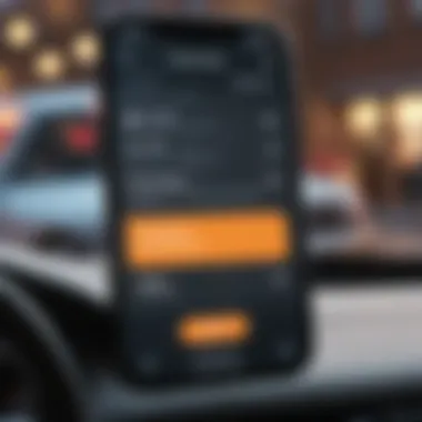 A close-up of a smartphone displaying Car Shield's contact information