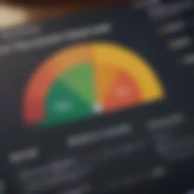 Diagram illustrating actionable strategies for credit score improvement