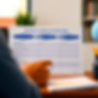 A chart comparing the benefits of different student credit cards.