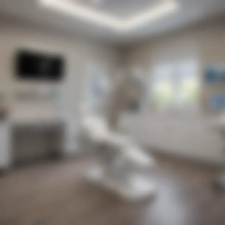 A modern orthodontic clinic in Florida showcasing advanced equipment.