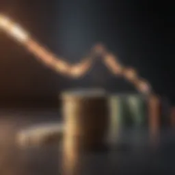 Graph illustrating average interest rates on consolidation loans