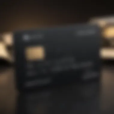 Comparative Benefits of Black Credit Cards An infographic comparing benefits of various black credit cards.