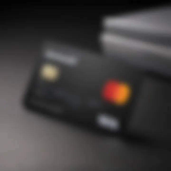 Visual representation of the credit limits available with the Black Metal Mastercard.