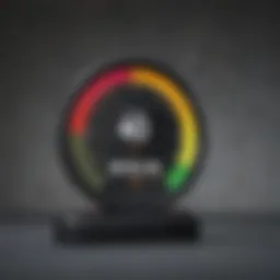 Conceptual representation of credit scores