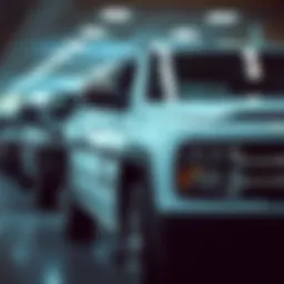 Rebuilt title vehicle on display