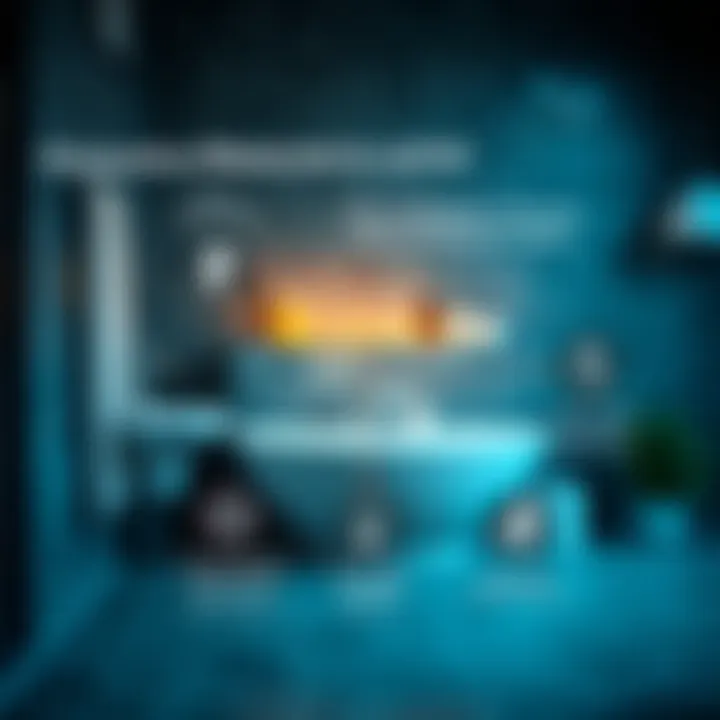 Preventive Measures to Avoid Bathroom Leaks Diagram of preventive measures against bathroom leaks