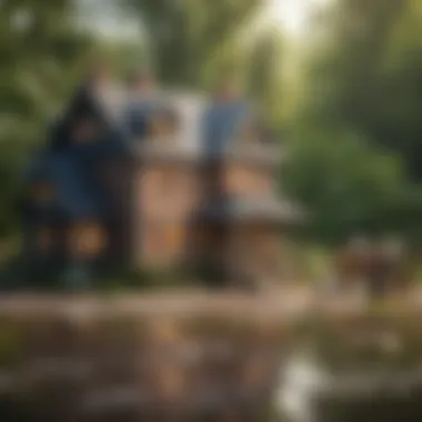 Key Features of Home Insurance Illustration showing key features of home insurance