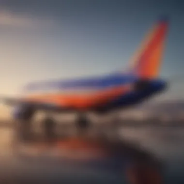 Infographic detailing user requirements for Southwest Airlines sign-on